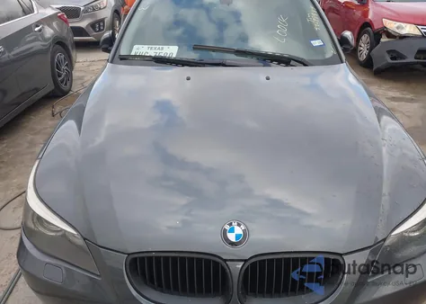 2006 BMW 550I из США, поврежденный, VIN WBANB53516CP02188